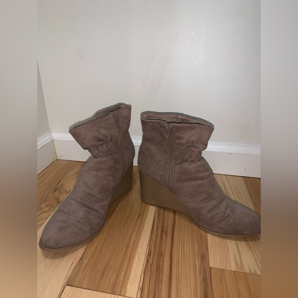 Suede Ankle Boots